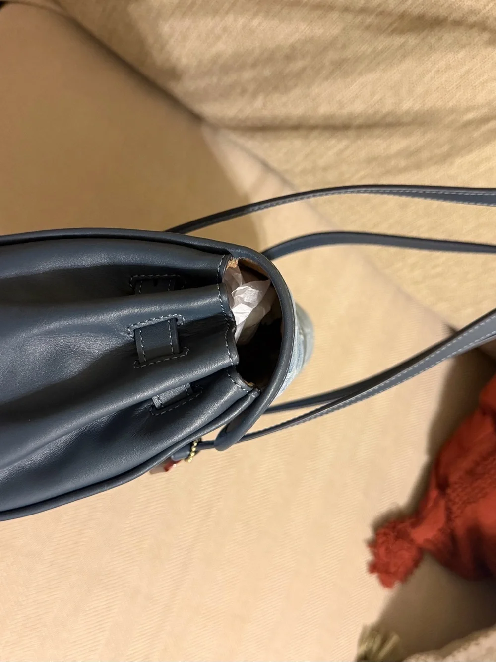 Coach Outlet Bridget Flap Shoulder Bag In Signature Denim
